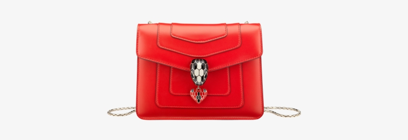 Flap Cover Bag Serpenti Forever In Jasper Flame Calf - Bulgari Bag 2018, transparent png download