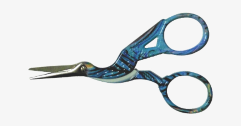 Tesoura De Aço Para Bordado No Formato Passaro Artesanato - Embroidery, transparent png download
