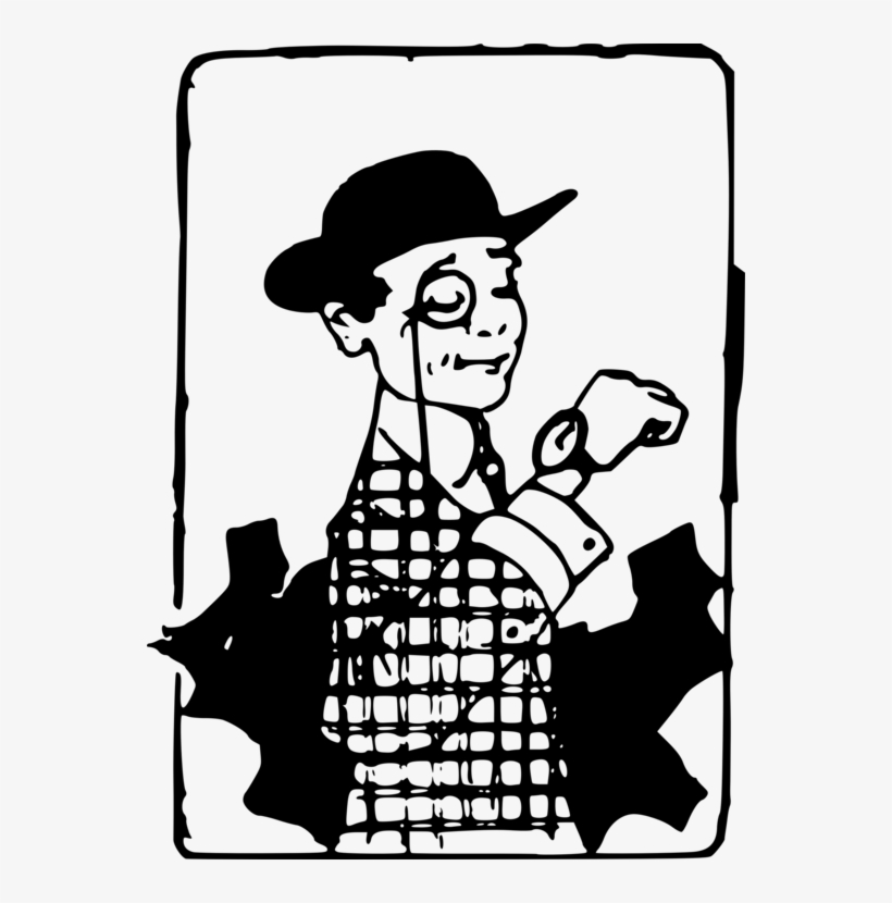 Line Art Cartoon Time Human Behavior Watch - Clip Art, transparent png download