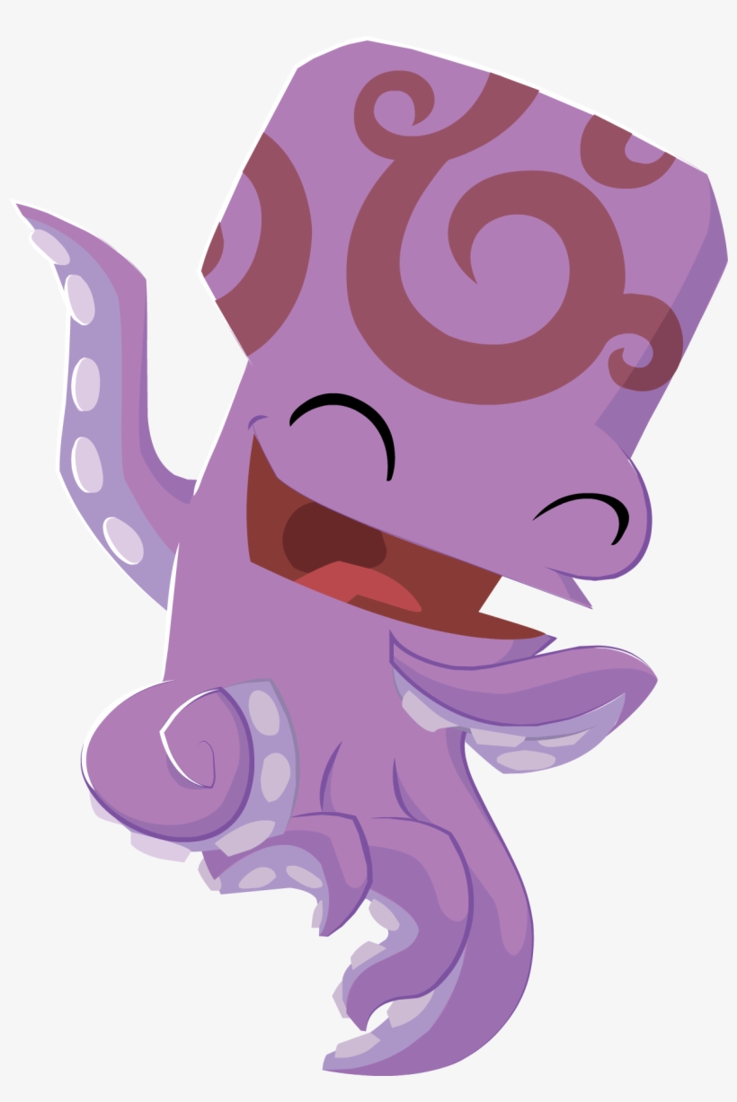 Octopus Pink - Octopus, transparent png download