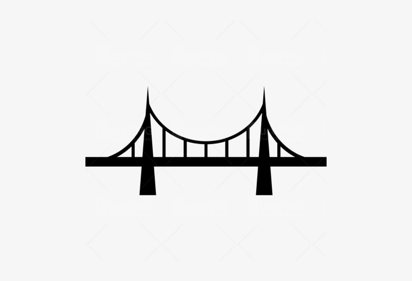 Bridge Clipart Land Bridge - Bridge Clipart Transparent Background, transparent png download