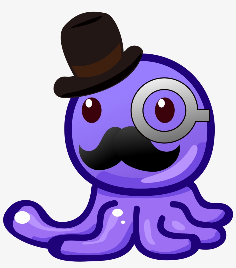 Open - Gentleman Octopus, transparent png download