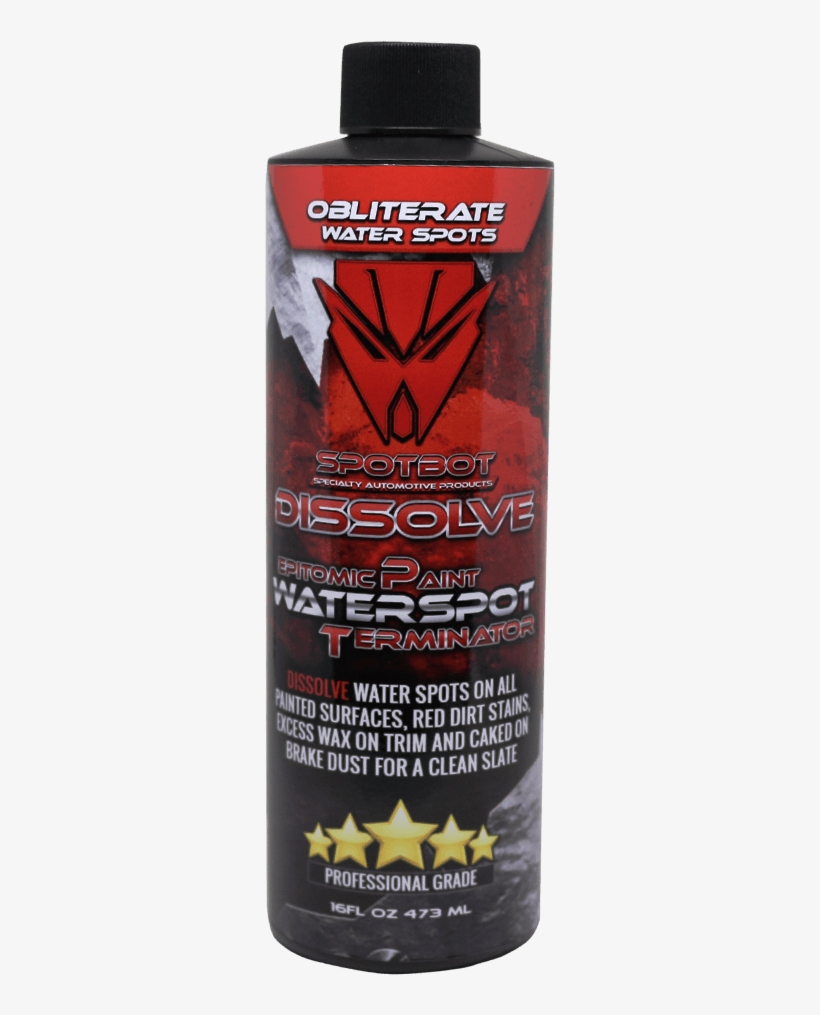 Spotbot Dissolve Back - Spotbot Water Spot Remover, transparent png download