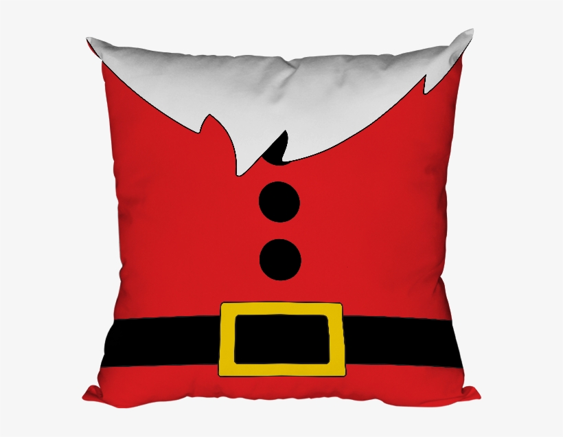 Santa Belly Cushion £12 - Throw Pillow, transparent png download