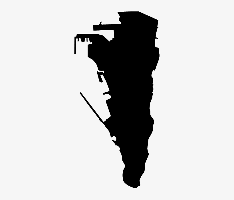 Antonio Diamond Boutique - Gibraltar Silhouette, transparent png download