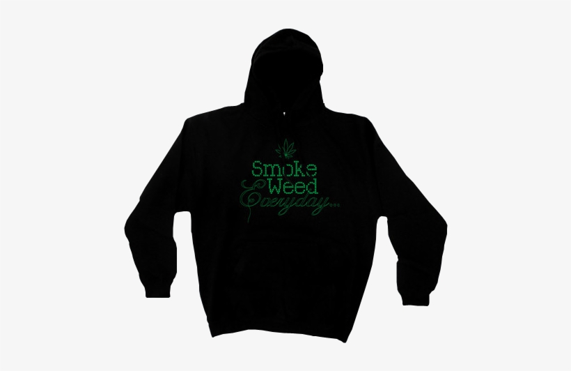 'smoke Weed Everday' Hoodie - Hoodie, transparent png download
