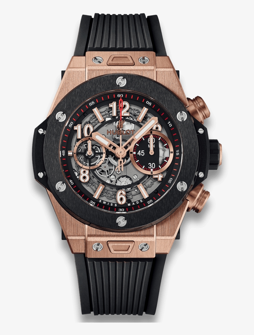 Big Bang Unico King Gold Ceramic - Hublot Big Bang Unico King Gold, transparent png download
