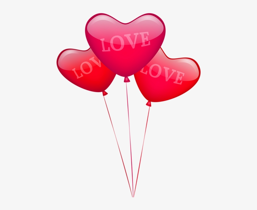 Love Png - Love Heart Balloons Png, transparent png download