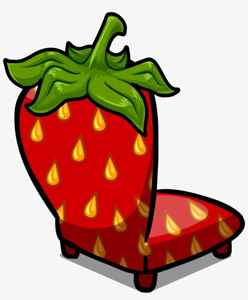 Strawberry Seat Sprite 006 - Portable Network Graphics, transparent png download