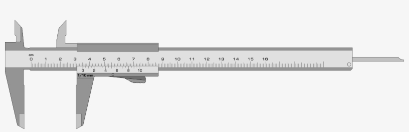 Pied Coulisse - Vernier Calipers, transparent png download