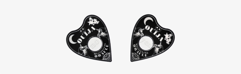 Ouija Planchette Earrings - Planchette Earrings, transparent png download