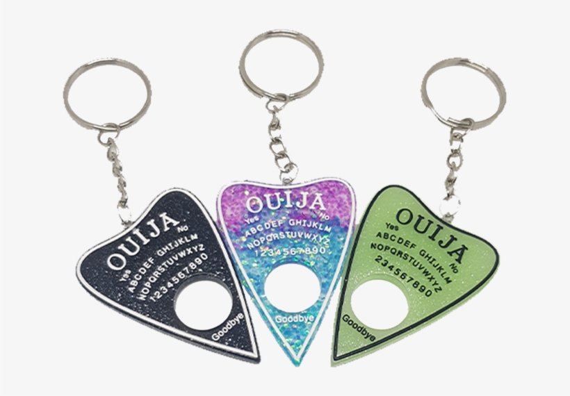 Resin Ouija Planchette Keyring - Planchette, transparent png download