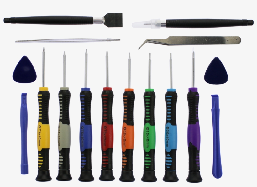 16-piece Precision Repair Tool Kit - Tools Repair Iphone Png, transparent png download