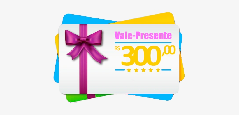 Vale Presente De R 300 00 Brazilian Real Full Size Png Download Seekpng