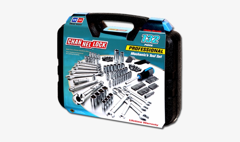 Channellock Mechanic 132 Piece Tool Set - Channellock Tool Set, transparent png download