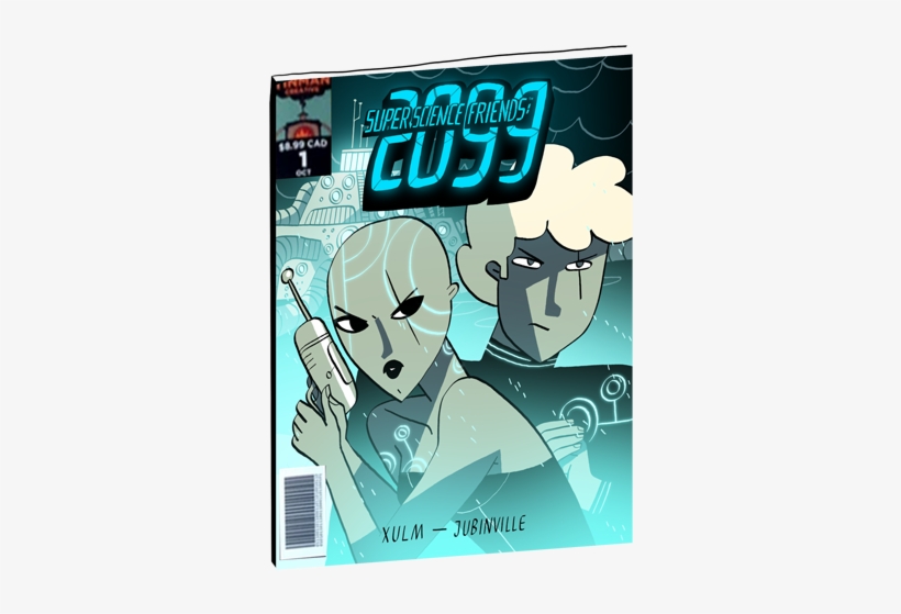 Comic Book Spinoff Of Super Science Friends Show - Poster, transparent png download