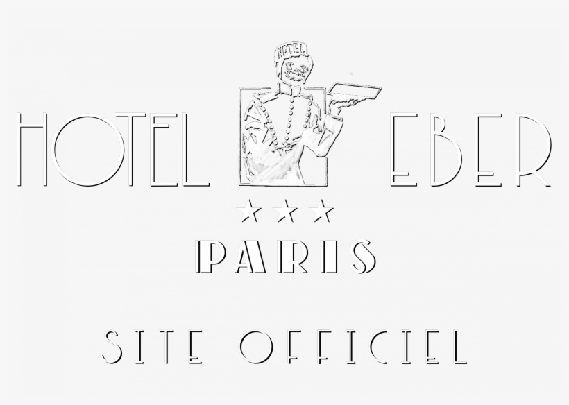 Bienvenue À L'hôtel Eber Paris - Line Art, transparent png download