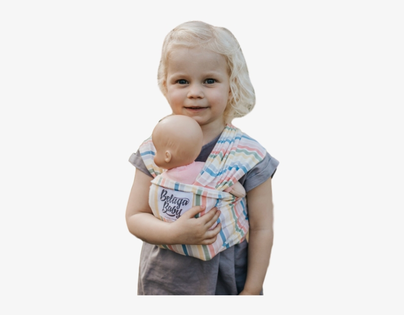 Reid & Rett Mini Beluga Doll Carrier - Doll, transparent png download