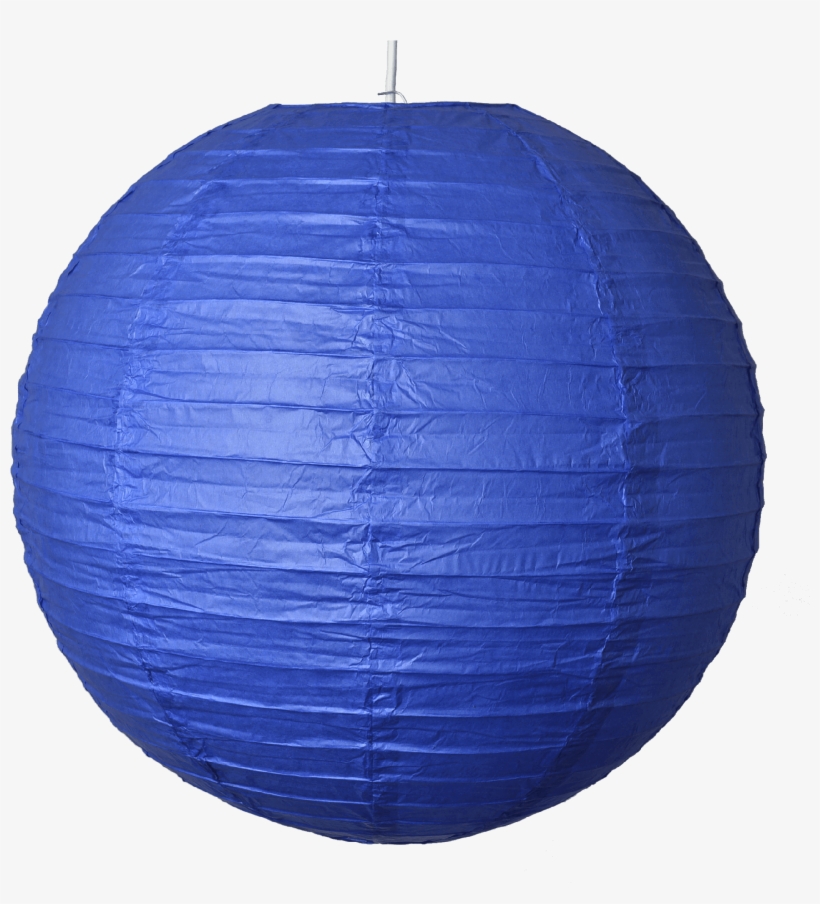 Blue Paper Lantern-03 - Blue Paper Lantern Transparent, transparent png download