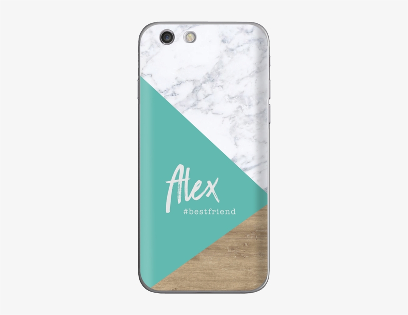 Personalised Woodgrain Iphone Cover - Iphone, transparent png download