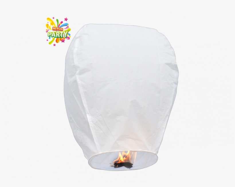 Sky Lantern Color White - Sky Lantern, transparent png download