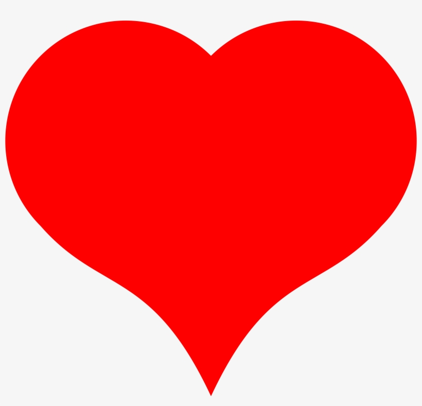 Big Image - Love Heart, transparent png download