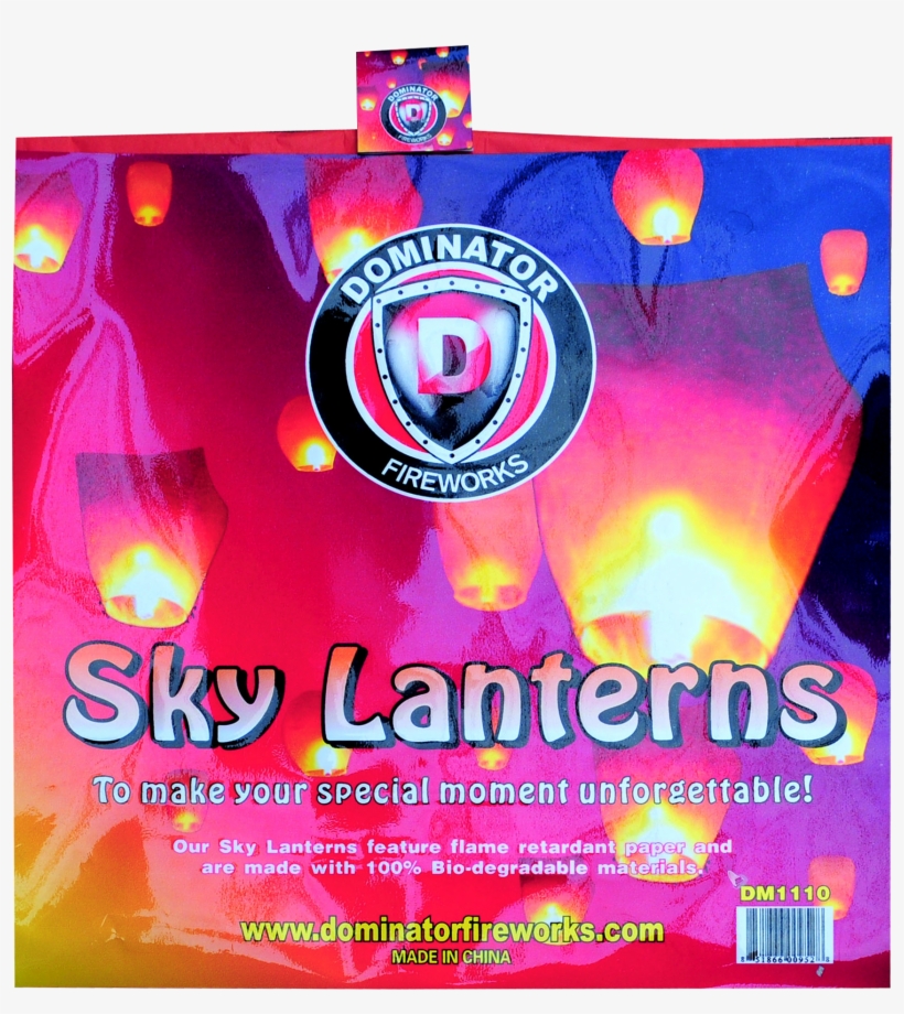 Sky Lanterns Mixed Colors - Sky Lantern, transparent png download