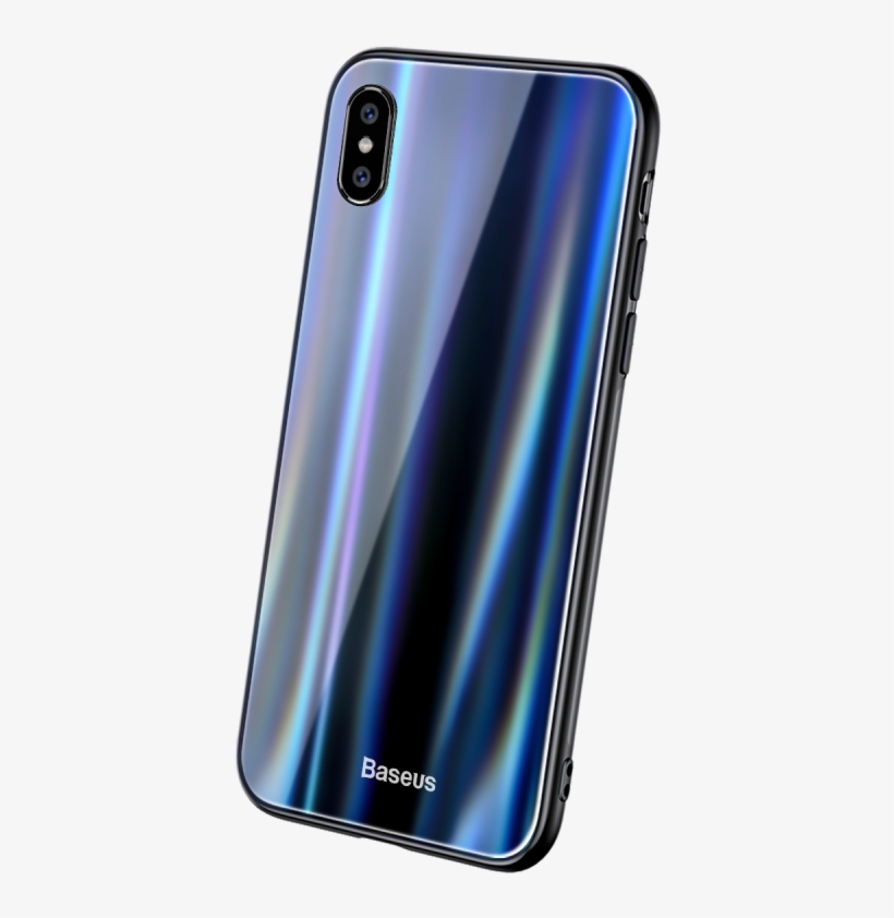 Plating Luster Texture、dual Protection、tpu Full Protection、wear - Baseus Laser Luster Glass Case, transparent png download