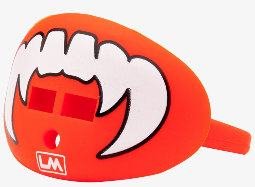 Loudmouthguard Vampire Fangs Bengal Orange - Vampire Mouthguard, transparent png download