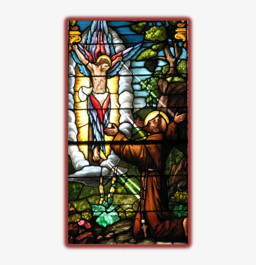 Stained Glass Windows - Francis Of Assisi, transparent png download