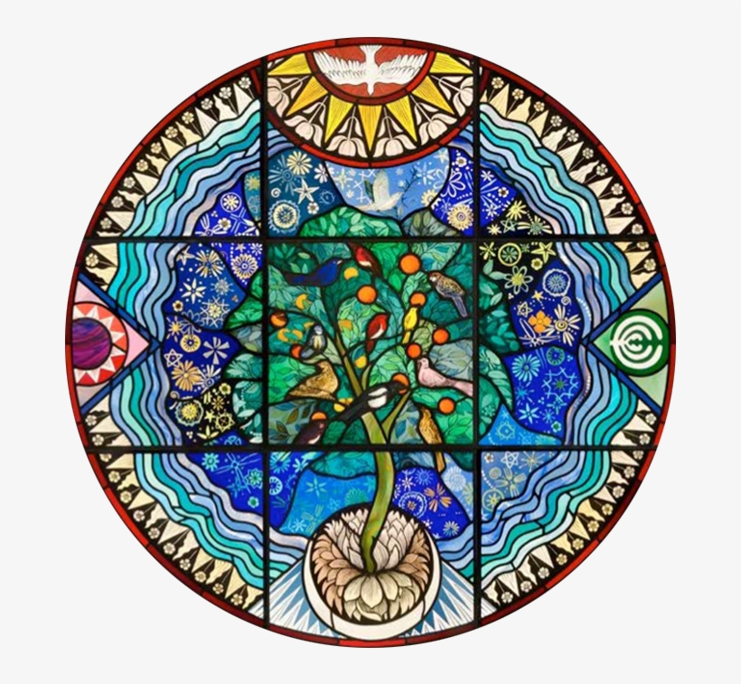 In The Uk I Work With A Talented Stained Glass Artist - Stained Glass, transparent png download