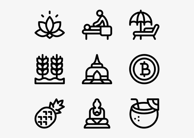 Thailand - Instructions Icons, transparent png download