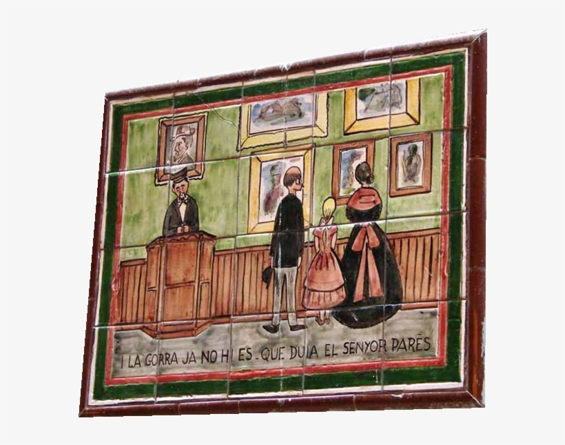 Cuenta La Leyenda Que Allá En El Siglo Ix, Cuando Barcelona - Picture Frame, transparent png download