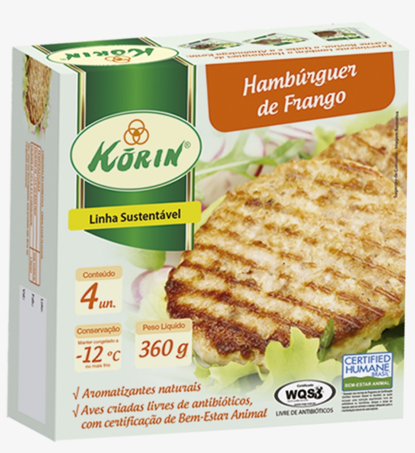 Hamb Frango - Chicken As Food, transparent png download