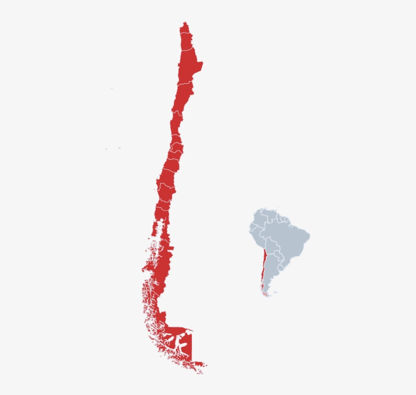 Norte - Chile Map Clipart, transparent png download