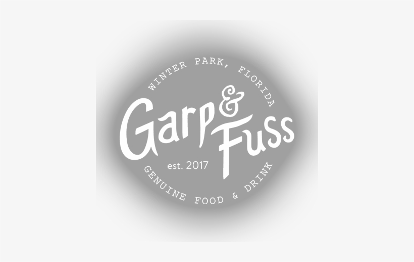 Garpfuss Final Logo White Shadow 1 - Label, transparent png download