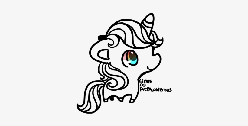 Free Use Rainbow Eyed Unicorn By Prepawsterous - Unicorn, transparent png download