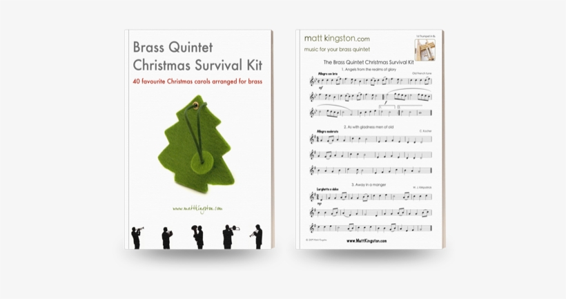 Brass Quintet Christmas Survival Kit - Brass Quintet & Drums Christmas Music, transparent png download