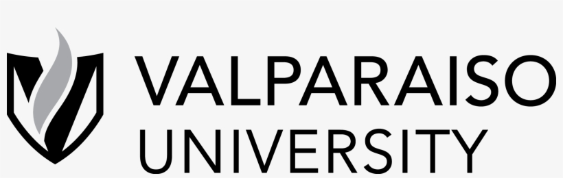 Horizontal Stacked Grayscale, Download - Valparaiso University Logo, transparent png download