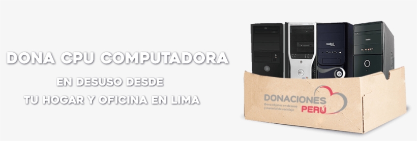 Dona Cpu En Desuso - Peru, transparent png download