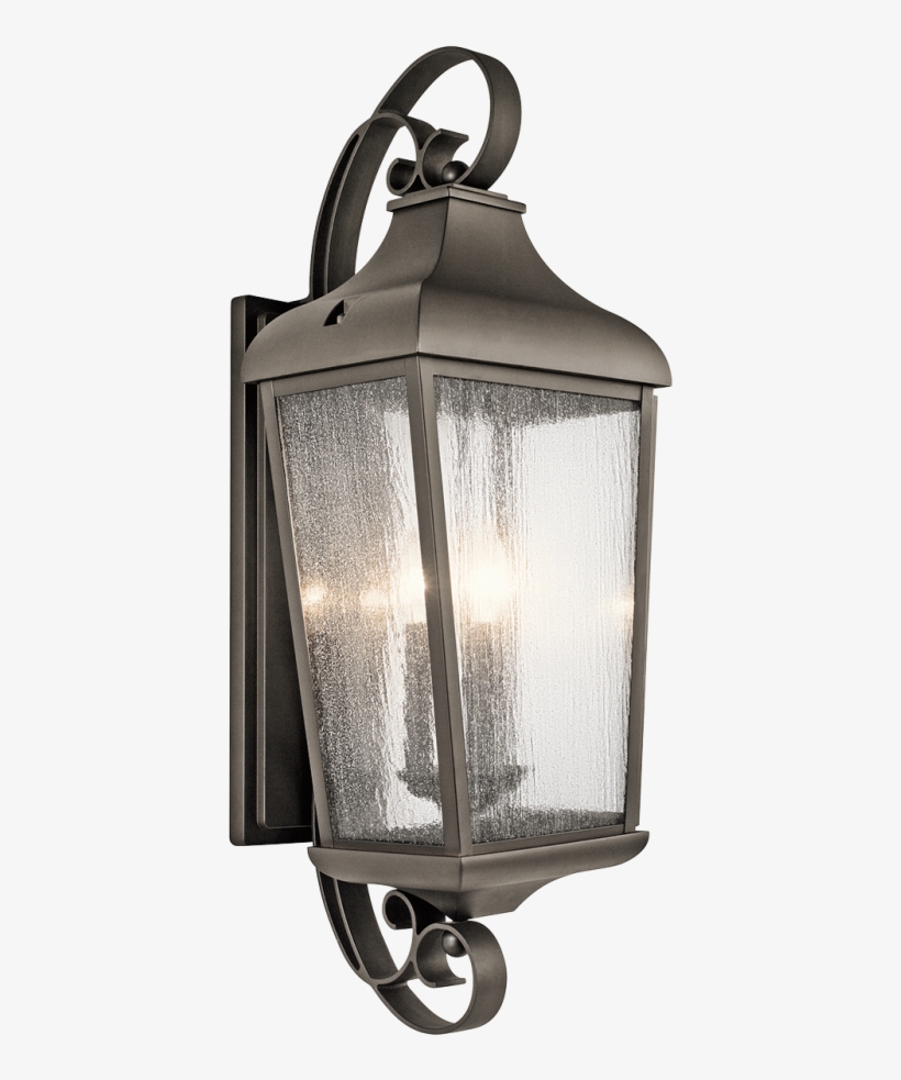 Sconce Outdoor Patio Lights Led Outside Lights Led - Kichler Forestdale 2 Light Outdoor Wall, transparent png download