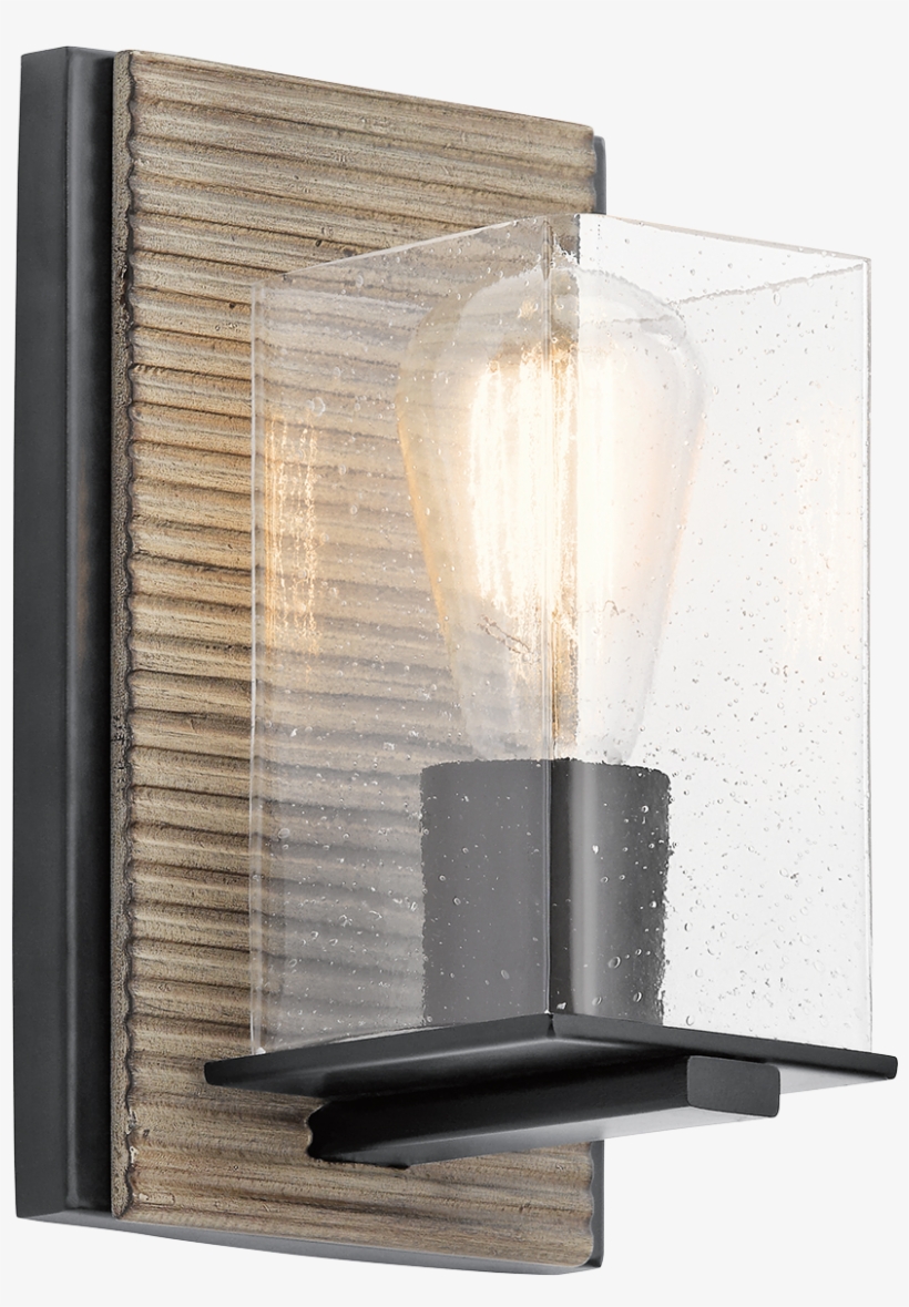 Millwright 1 Light Wall - Kichler 45542dag, transparent png download