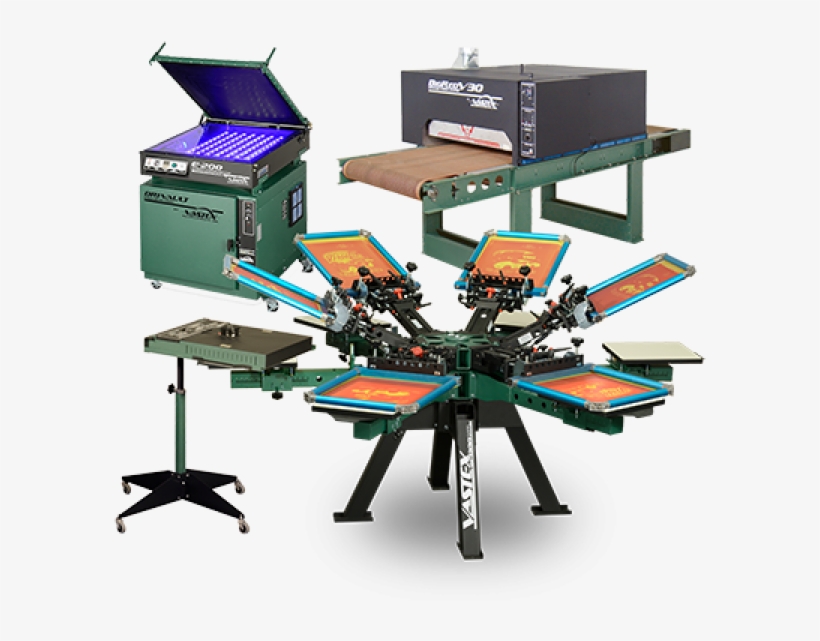 Automatic Screen Printing Presses {cat Name} - Screen Printing Equipment, transparent png download