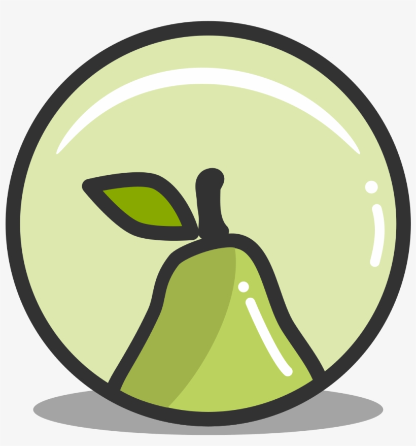 Download Svg Download Png - Icono Pear, transparent png download