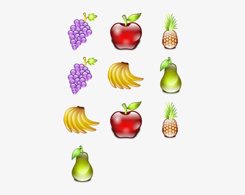 Delicious Fruits Icon Pack By Iconshock - Apple Icon, transparent png download