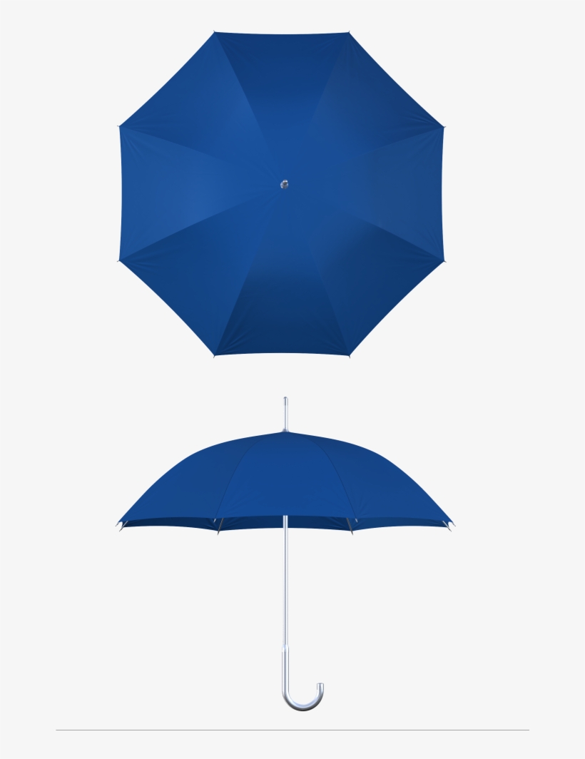 Aluminum Frame Royal Blue Umbrella - Royal Blue Umbrella Png, transparent png download