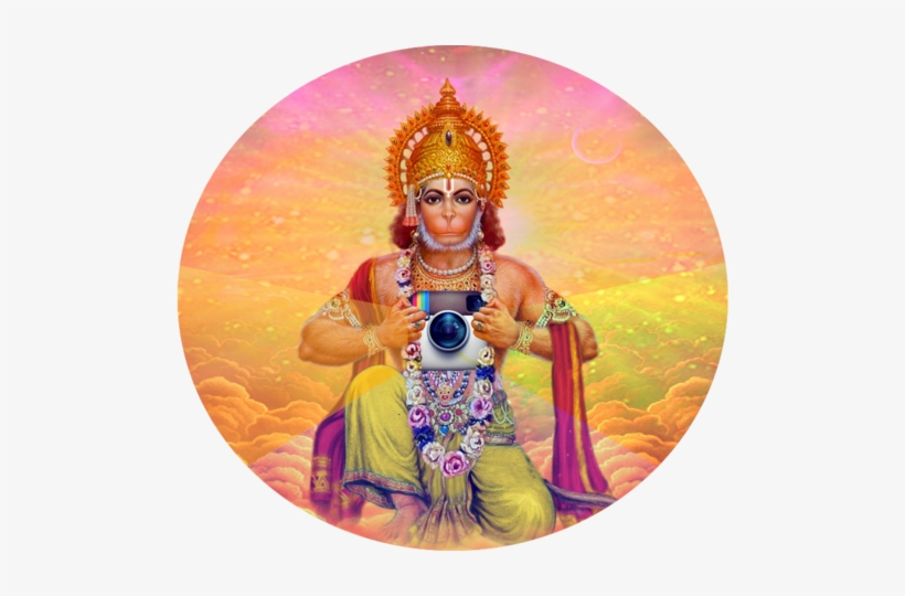 Gods Taking Selfies - Shree Hanuman, transparent png download