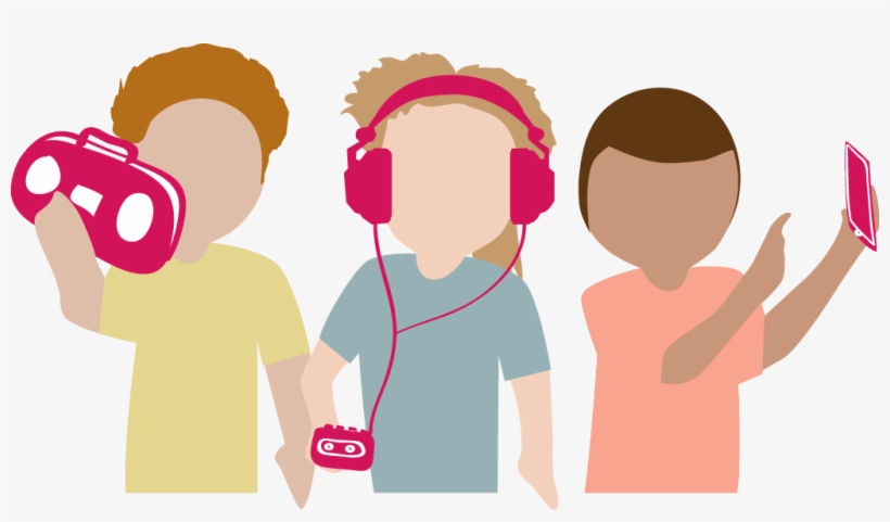 Young Adults Cartoon Png, transparent png download