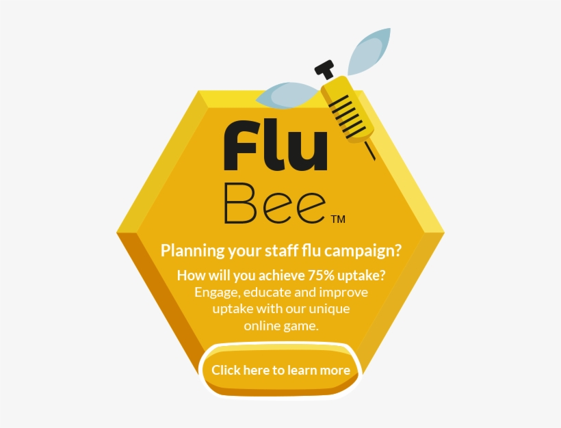 Create A Buzz About Flu Vaccination With Flu Bee - Flu Shot Campaign Ideas, transparent png download