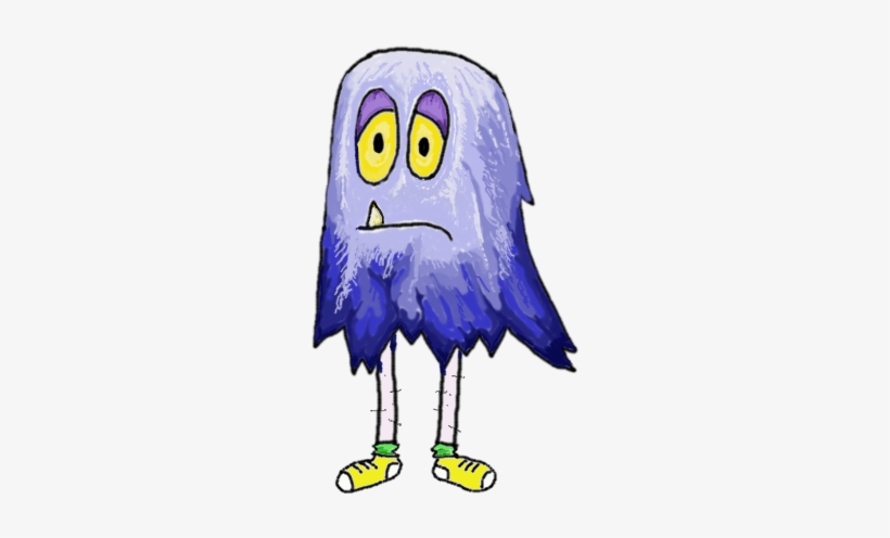 Permalink - Tags - Development,ipad,art - Cartoon Sad Monster Png, transparent png download